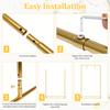 31.5x68.11/53.5 inch Poster Stand Adjustable Wedding Sign Holder Welcome Sign Stand Wedding Entrance Sign Decorative for Party