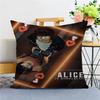 Hot TV Alice In Borderland Pillow Covers Cartoon Sofa Decorative Home Double-sided Printing Short Plush Cute Cushion Cover