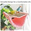 Hanging Type Bird Sleeping Nest Summer Pet Bird Cage Swing New Budgie Hammock  Cage Decor