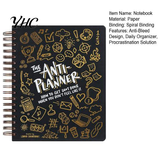 Planificateur de Productivité pour Adultes Carnet Anti-Planificateur Papier Blanc Premium Conception Anti-Débordement Adapté au TDAH Conseils Pratiques Organisateur de Tâches Quotidiennes avec