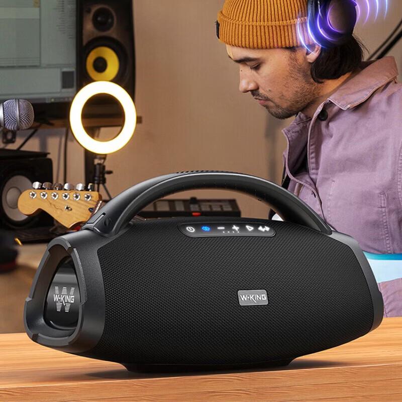 W-King D20S Portable K-Song Bluetooth Speaker (CN version)