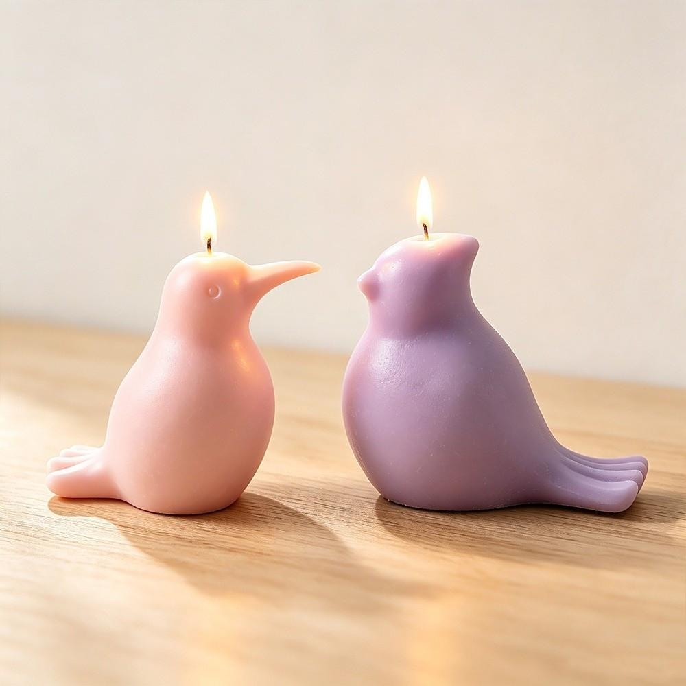 DIY Aromatherapy Bird Candle Mold Animal Ornaments Resin Mould Bird Casting Mold DIY