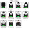 Digitale Kaffeewaage 3kg/0,1g 5kg/0,1g Küchenschmuck Gewicht Kaffee Wiegen mit Timer Hochpräzise LCD Elektronische Waagen