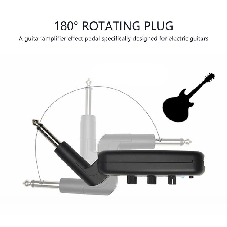 Electric Guitar Headphone Amp Multiple Effects Device Plug In Style Intuitive Controls Studio For Practice Performances