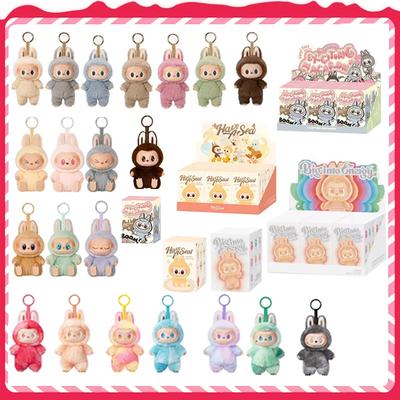 Labubu Monster V3 2 Sběratelská série Slepý box Plyšová vinylová hračka Animovaná postava Obličej panenka Mystery Surprise Dětský dárek