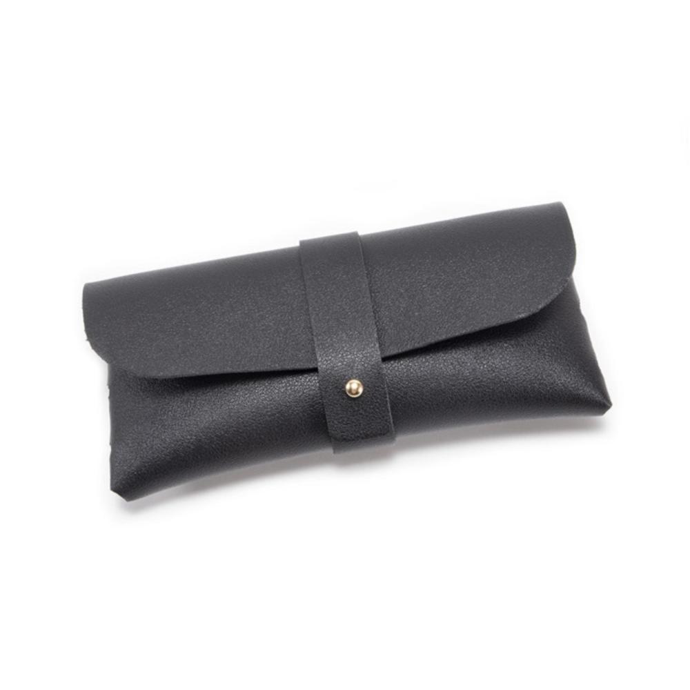1Pcs Glasses Case Women Leather Soft Glasses Bag Fashion Portable Sunglasses Box Bag Accessories Eyeglasses Case Sunglasses Box