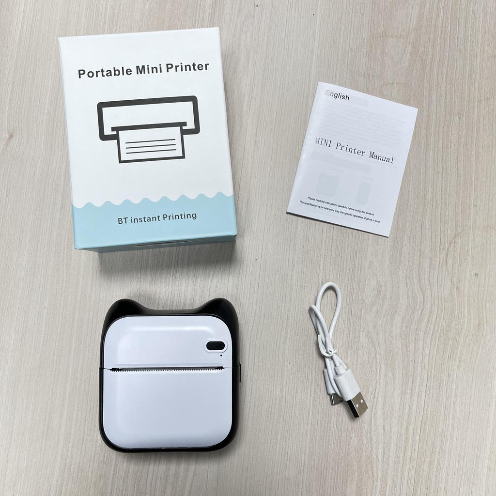 Mini Thermal Printer Paper Label Sticker Colorful Adhesive Self-adhesive Paper For Wireless Bluetooth Photo Inkless Printer