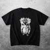 Sad Kitten Meme Standing Cat T-Shirt