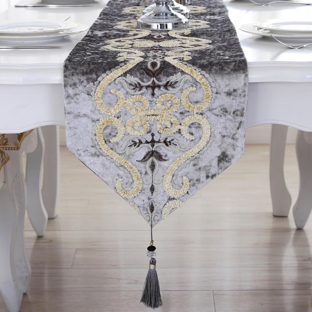 Chinese Table Runner Morden High Quality Table Runner Long Strip Table Cloth Dinning/tv/Table Cover Restaurant Decor Supplies