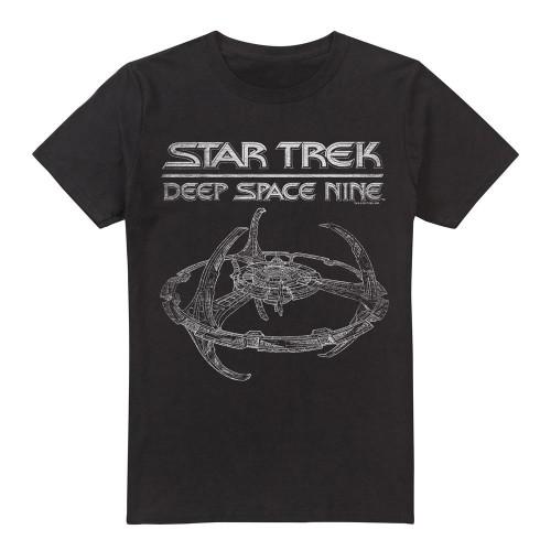 Star Trek Mens Deep Space Nine Station T-Shirt