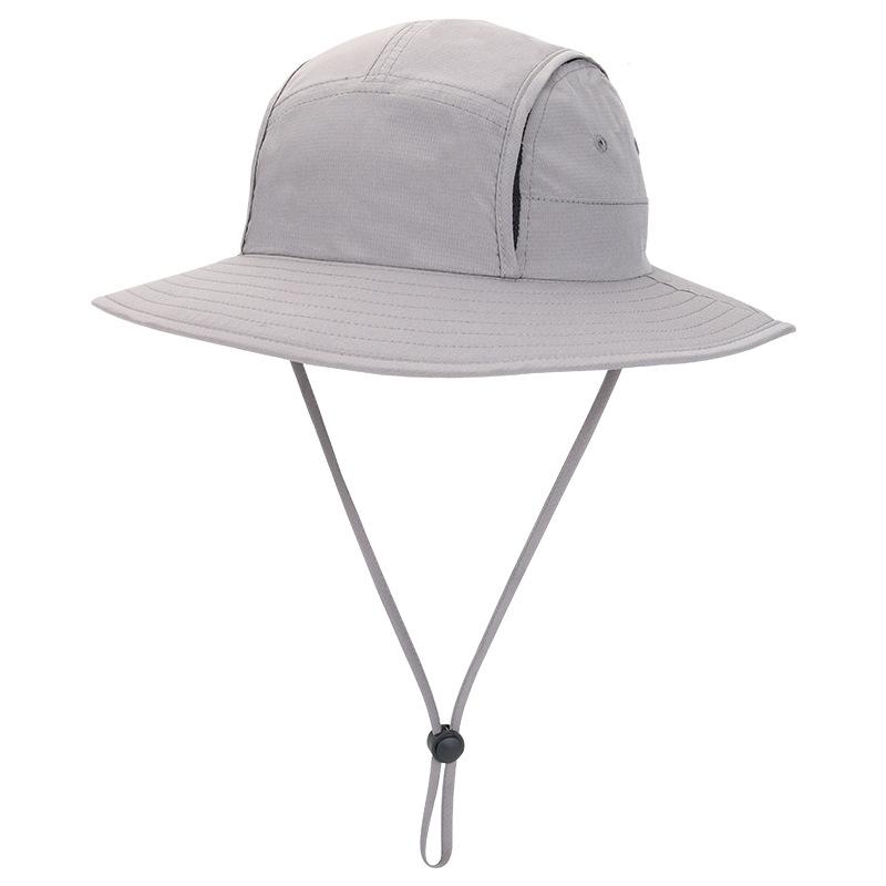 Hut Outdoor Lässig Sommer Schnelltrocknend Atmungsaktiv Multifunktional Sonnenschutz Große Krempe Sonnenhut Unisex
