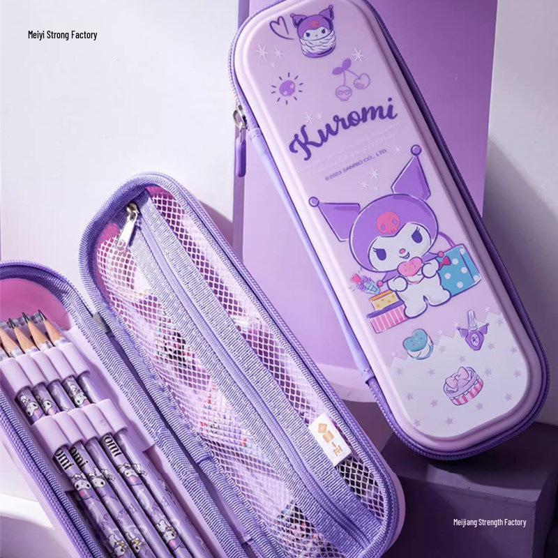 Kuromi & Cinnamoroll Melody Pencil Case for Primary School Girls
