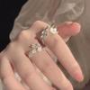 Mary Three-dimensional Flower Ring Iris Flower Retro Palace European Style American Open Jewelry
