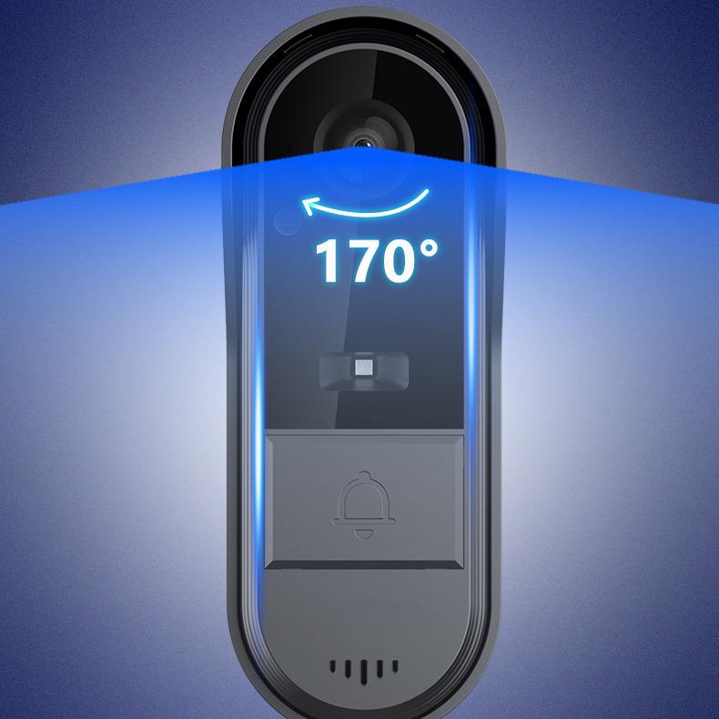 Smart Home Wireless Video Doorbell with Two-Way Intercom