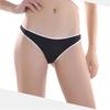 Women Simple Sports Low Rise Breathable Underwear G-string Briefs Panties Thongs