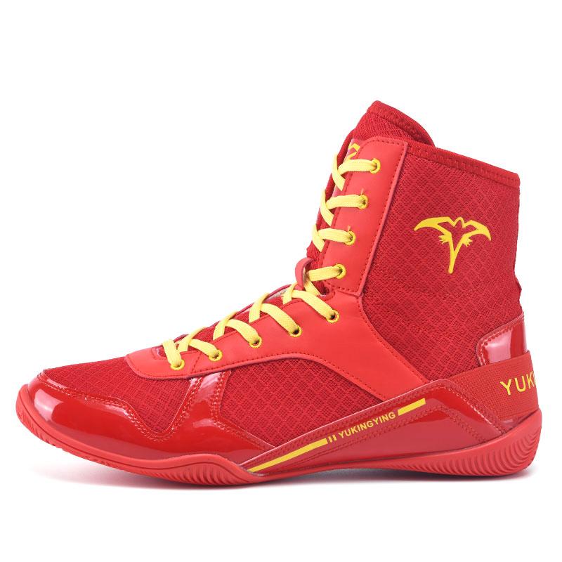 

Men Boxing Shoes Fitness Breathable Wrestling Shoes Casual Outdoor Non-Slip Sneakers Woman Professional Sports Wrestling Boots 39