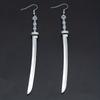 Harajuku Diablo Long Knife Pendant Earrings Cool, Handsome, and Fashionable