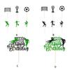 Fußball-Cupcake-Topper für Geburtstagsparty Dekoration Fußball-Cupcake-Topper Cupcake Picks
