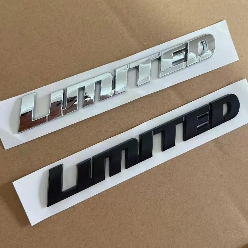 1X Universal Car LIMITED Edition Emblem Car Body Decoration Sticker 3D Car Trunk Badge Sticker ABS Auto Exterior Accessories