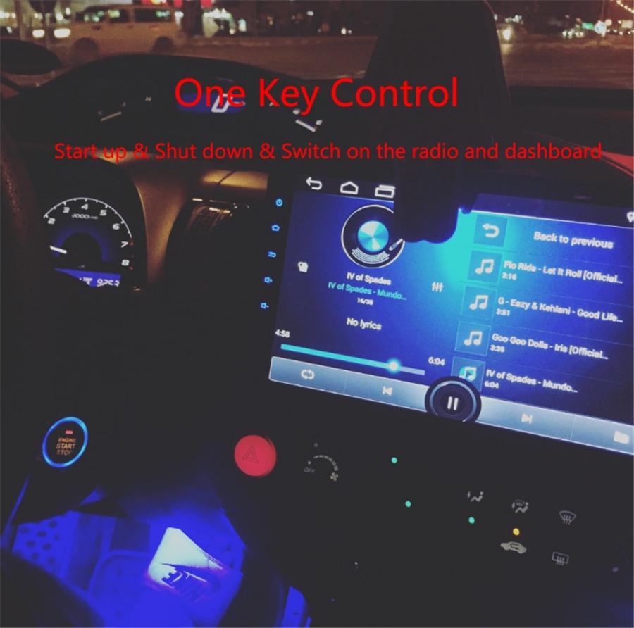 One-button Start Operation Step