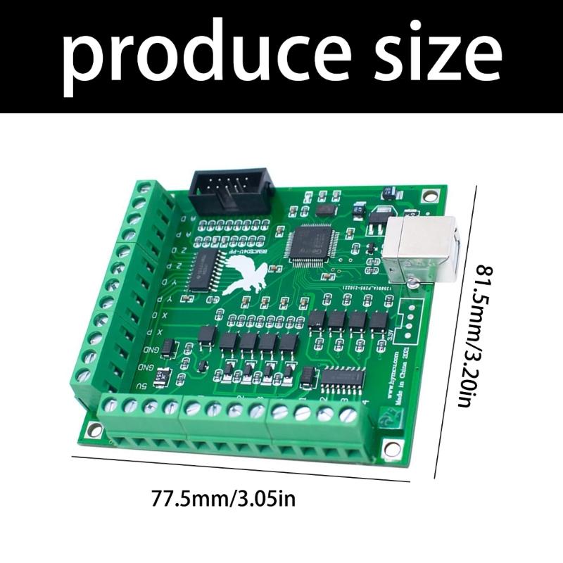 Plug Play Design Industrial USB Breakouts Board for 4 Axes Control 100Khz Pulse Motion Controller High Reliability