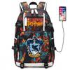 Magic School Usb Student School Bag Harry Potter Backpack Men'S And Women'S Casual Travel Bag