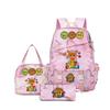 Rhythm Box Sprunki Cartoon Backpack Campus Male and Female Versatile Student Large Capacity School Bag Three-piece Set L