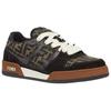 Match Low Top Skateboard Shoes Men's Brown 7E1688AQ6IF1PXA