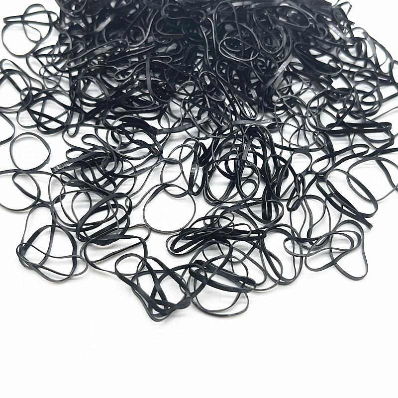 500pcs Cute Colourful Rubber Ring Disposable Elastic Hair Bands Ponytail Holder Rubber Band Scrunchies Kids Hair Accessorie