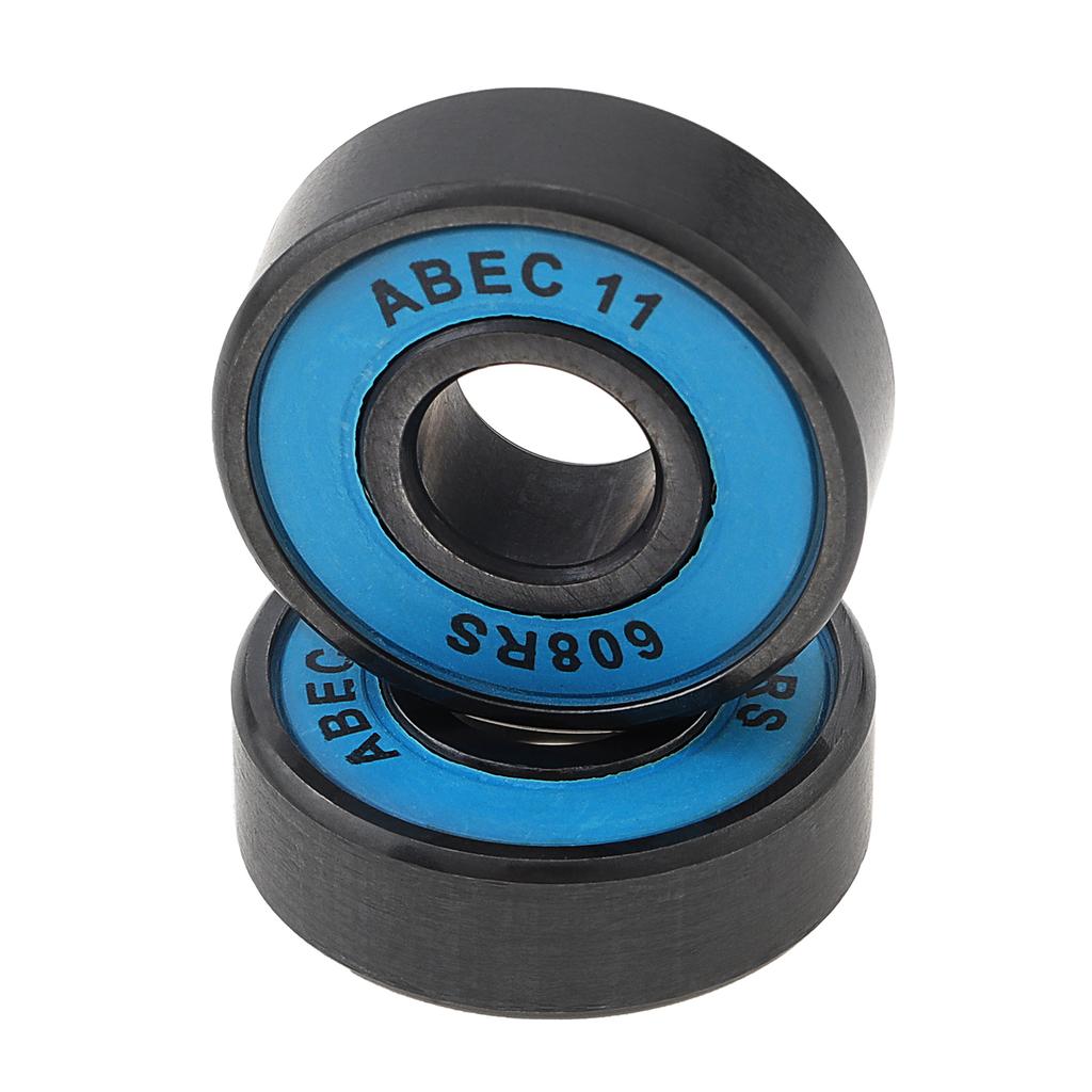8PCS ABEC-608 High Speed Bearings, Pro Skate Wheel Bearings with Case, Compatible with Skateboard, Longboard and Scooter