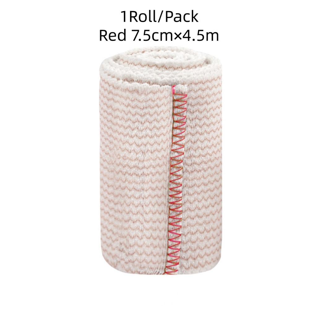 Striped Elastic Bandage Wrap Compression Bandage Fixed Strap Breathable Binding Band Wrapping Elastic Band For Sports Protection
