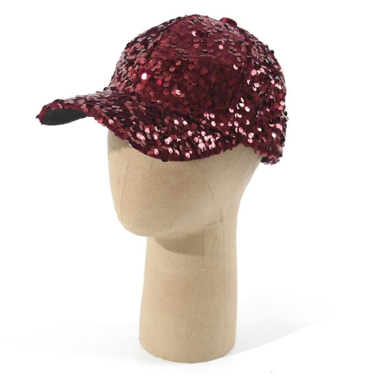 Sequined Baseball Hat for Girls Boys Breathable Sports Hat For Outdoor Activities Fashion Photo Props