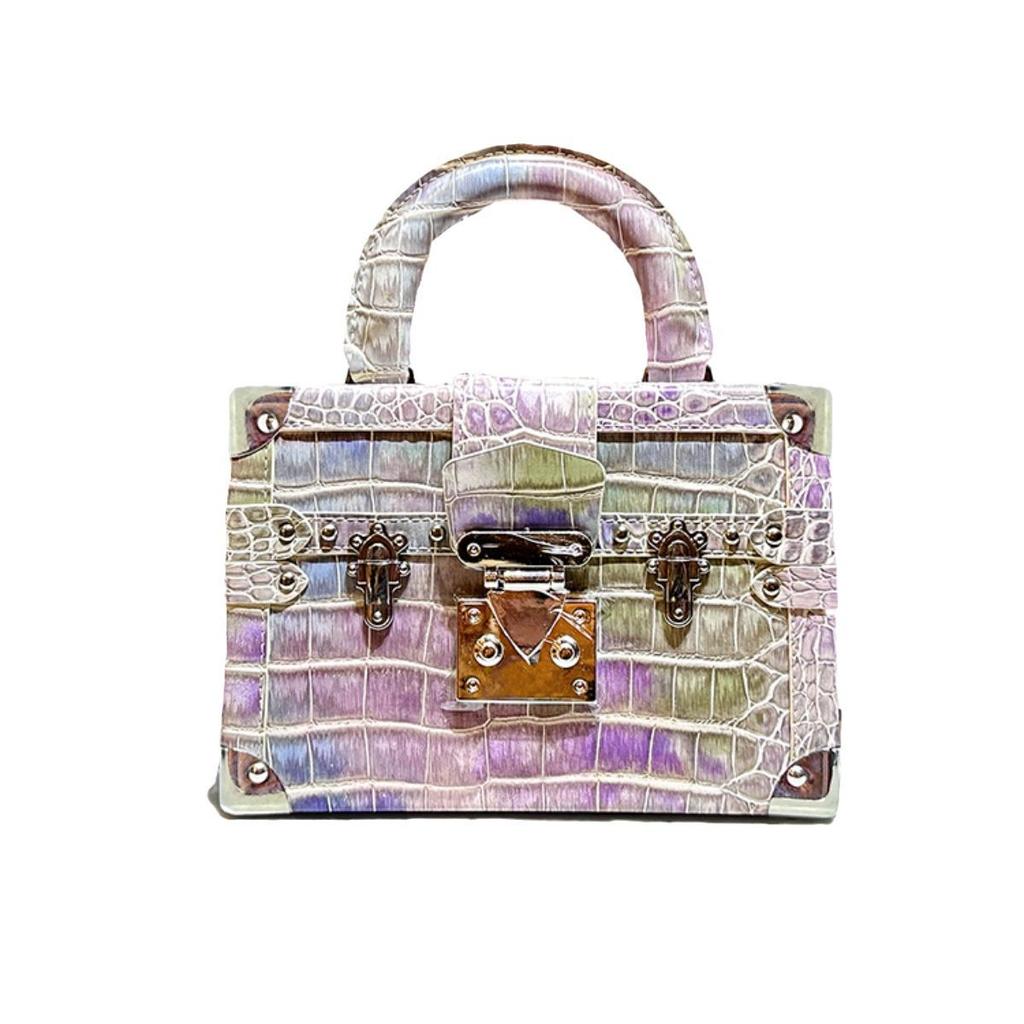 Geantă de mână de lux 2025 din piele naturală cu piele de șarpe - Stiluri cutie, de umăr și crossbody pentru femei