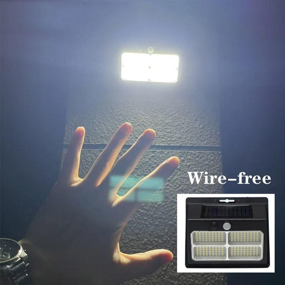 Solar Powered Outdoor Solar Lamp LED COB LED Wall Light Easy To Install Solar Garden Light  Garden