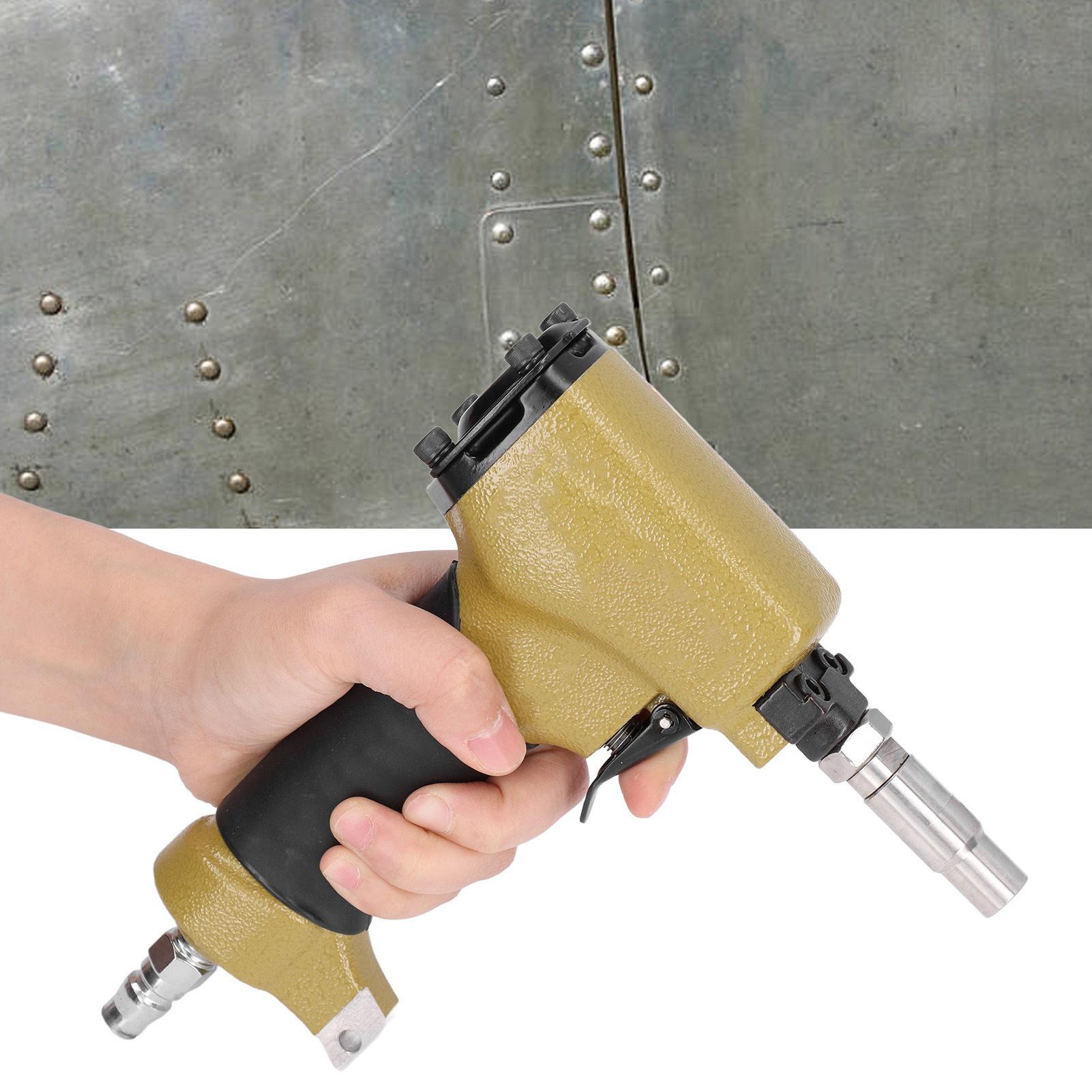 Air Pushpin Gun Air Thumbtack Tool Pneumatic Thumbtack Gun Air Power Decorative Nailer Trim Finish Pin Gun Tool 4‑7kgf/cm³