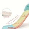 Kids Slide Safety Folding Slide Fox Freestanding Slides with Basketball Hoop for Indoor Outdoor Playground Climbing Playset