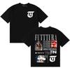 Piosenkarka TINI STOESSEL Futtura Tour Hip Hop Album Vintage Graficzne Koszulki Unisex Damskie Pop Harajuku Unisex Krótki Rękaw Bawełniane Koszulki