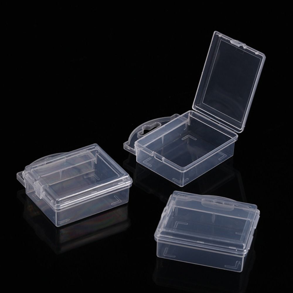 Transparent Jewelry Beads Container Square Small Items Case Hot Storage Box  Power Tools Holder