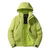 Winter Graphen Beheizte Daunenjacke Herren Winddicht Wasserdicht Mit Kapuze Taktischer Mantel Mehrere Taschen Outdoor Pendler Parka für Paare