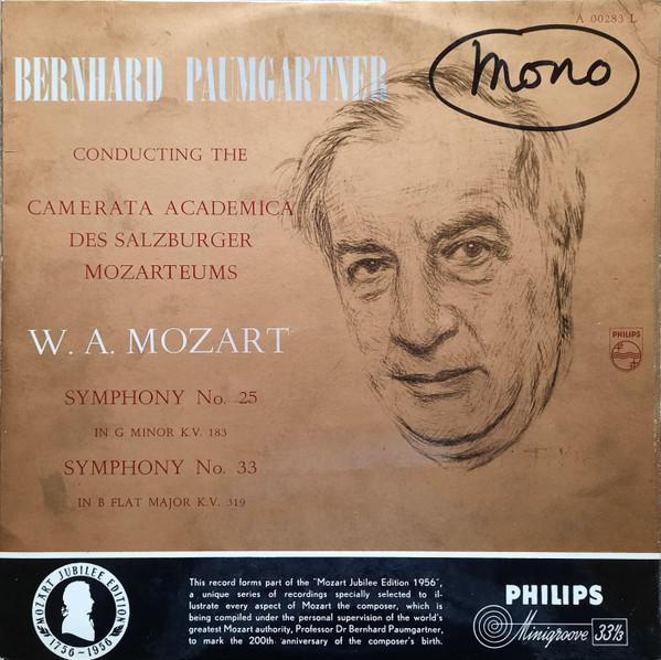 

LP Record WOLFGANG AMADEUS MOZART , BERNHARD - Symphony No.25 In G-Minor KV 183/ S 699000CL Philips Netherland Classical Used