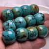 Turquoise Tibetan-Style Iron Barrel Beads - DIY Bodhi Accessories