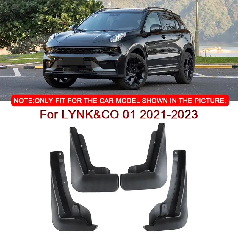 Für LYNK&CO 01   Auto Styling ABS Auto Schmutzfänger Spritzschutz Kotflügel Schmutzfänger Vorne Hinten Schutzblech Auto Zubehör