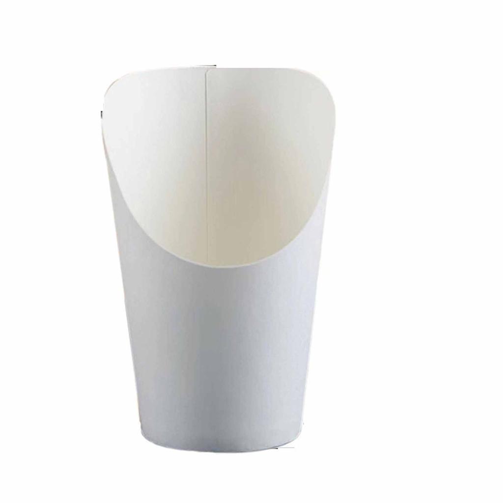 Thickened Kraft Paper Fries & Noodle Cups, Disposable Fast Food Takeout Cups, Ice Cream & Egg Serving Cups