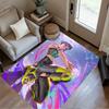 Galactic Fashion Heroes Area Rug Design for Living Rooms Dining Room Foyer Decorate Room Antislip Carpet Anime Office Decor Gift for Festivals