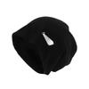 Women's Autumn/Winter Solid Color Slouchy Beanie - Versatile, Face-Covering, Casual Cold Weather Hat, Ideal for Postpartum.