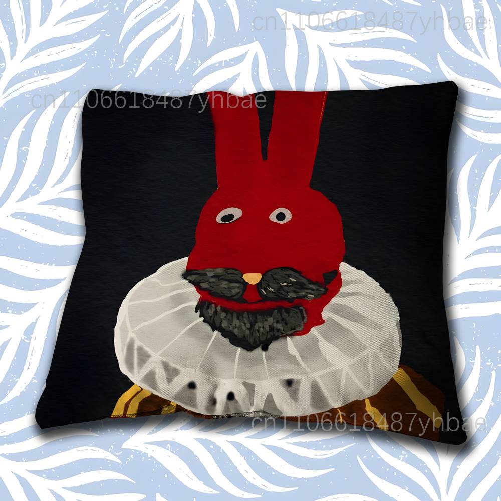 B-Bodoque 31 Bunny Pillow Case Cover Square Sofa With For Pattern Comfortable Cushion Suitable Of Room