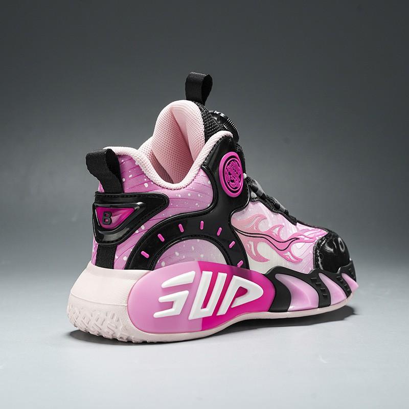 Girls Basketball Shoes Kids Running Sneakers Non Slip Training Athletic Children