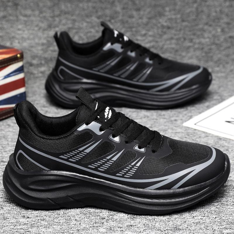 

Новая мужская обувь летняя дышащая сетчатая спортивная обувь износостойкая мягкая подошва легкая обувь для бега модная обувь 47