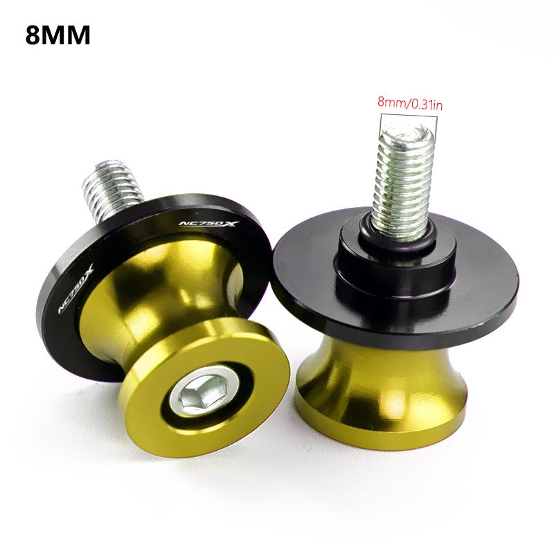 For HONDA NC750X NC 750X NC750 X 2014-2020 2025 Motorcycle Accessories CNC M6/M8/M10 Swingarm Spools Rear Sliders Stand Screws