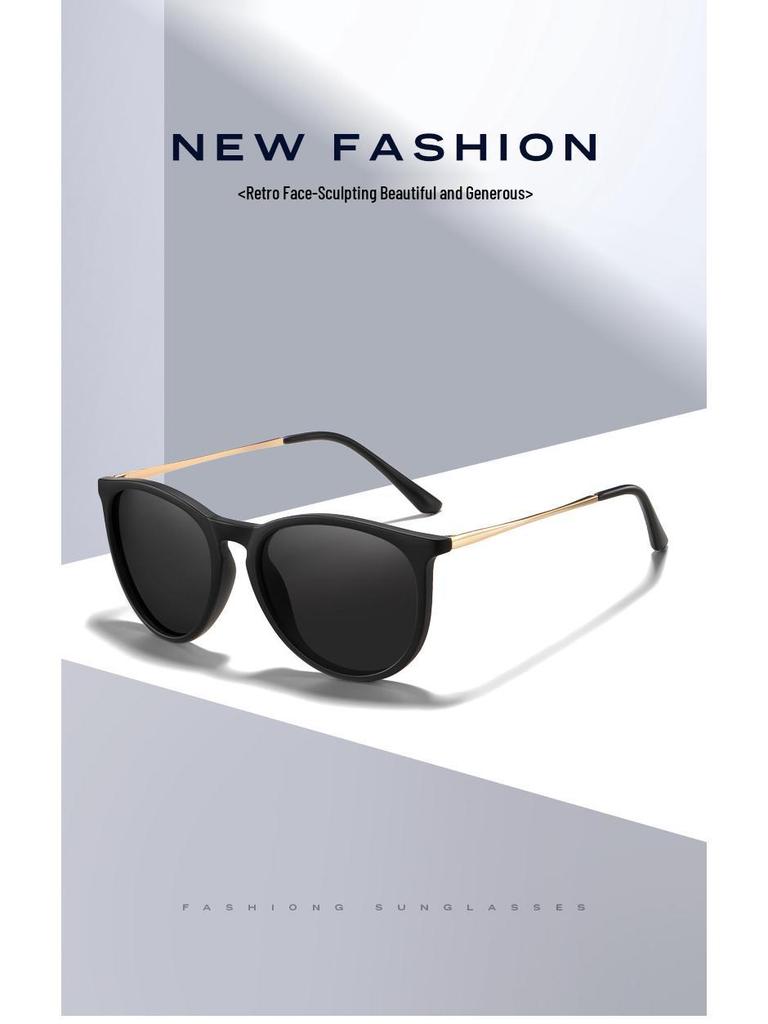 Polarized Retro Sunglasses for Men & Women - Trendy Driving Shades